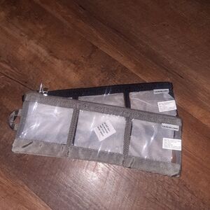 Travelon Black and Gray Travel Pouches